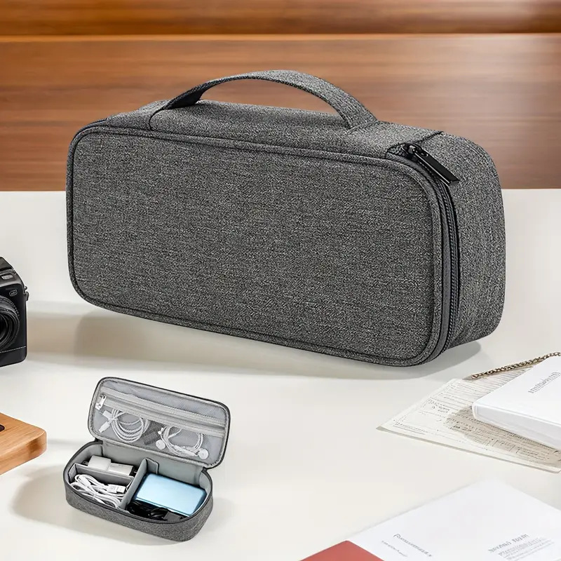Bolsa de almacenamiento de accesorios digitales multifuncionales para teléfonos móviles, bolsa de teléfono móvil, bolsa de carga USB, bolsa de almacenamiento de cable de datos de disco duro móvil