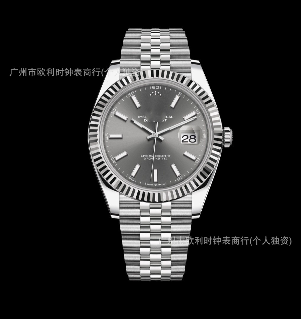 Laojia comercio exterior transfronterizo tendencia de moda hombre reloj mecánico automático tipo registro de correa de acero comercial impermeable reloj de luz nocturna