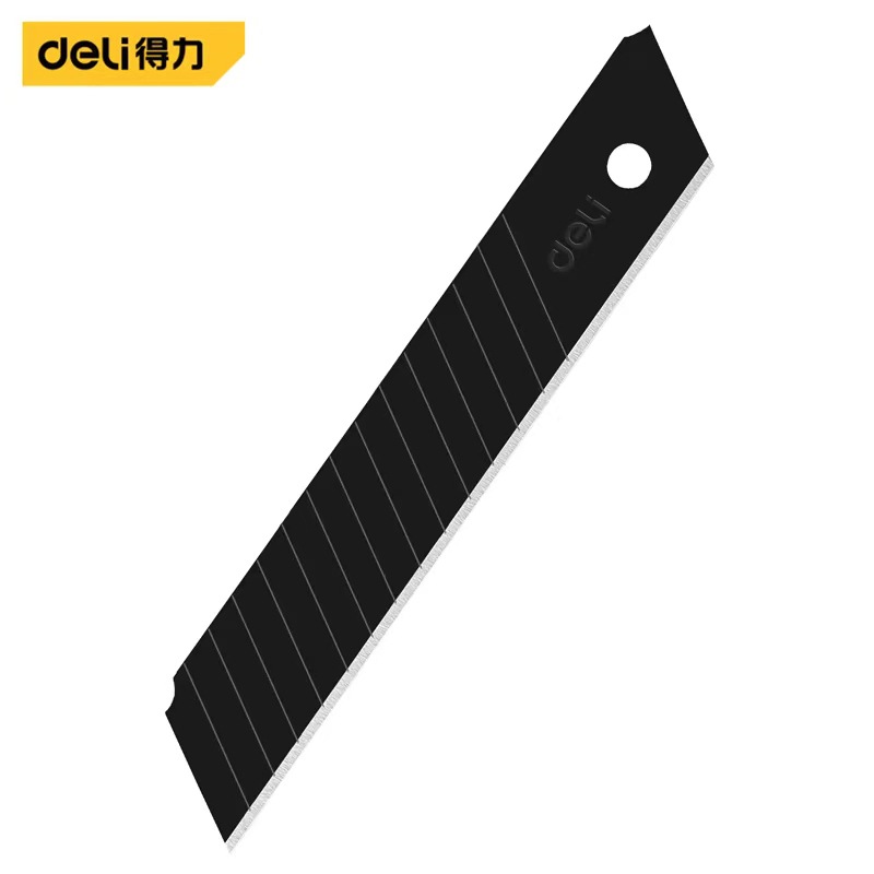 得力工具美工刀黑刃大号美工裁纸多功能型便携式超锋利型美工刀片