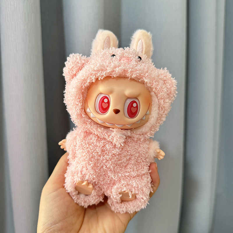 服のみ】第二世代ブラインドボックス ラブブ服 エポキシ樹脂製顔飾り ラブブ シットシットパーティーシリーズ ベビー服 可愛い|undefined