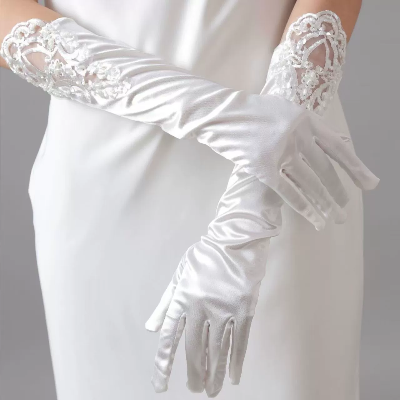 Свадебные перчатки кружевные белые свадебные перчатки свадебные свадебные перчатки