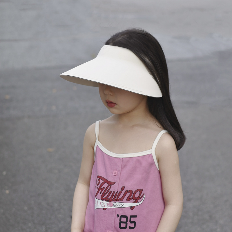 Sombrero de protección solar para niños Sombrero grande al aire libre para niñas Sombrero para el sol de verano Sombrero para el sol de verano para niñas