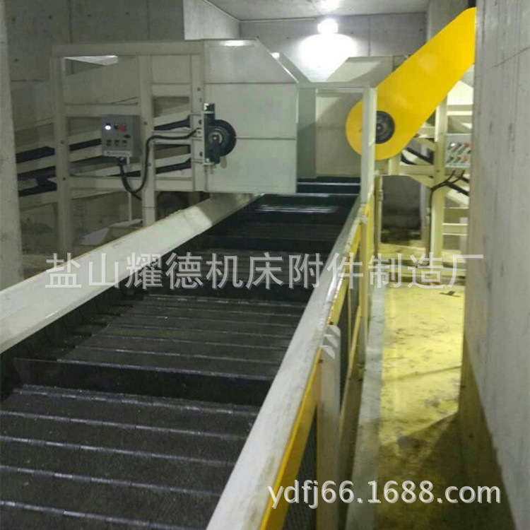 地坑废料集中处理输送线 汽车配件车间废料输送线 冲压废料输送线