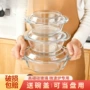 耐高温家用带盖透明汤碗