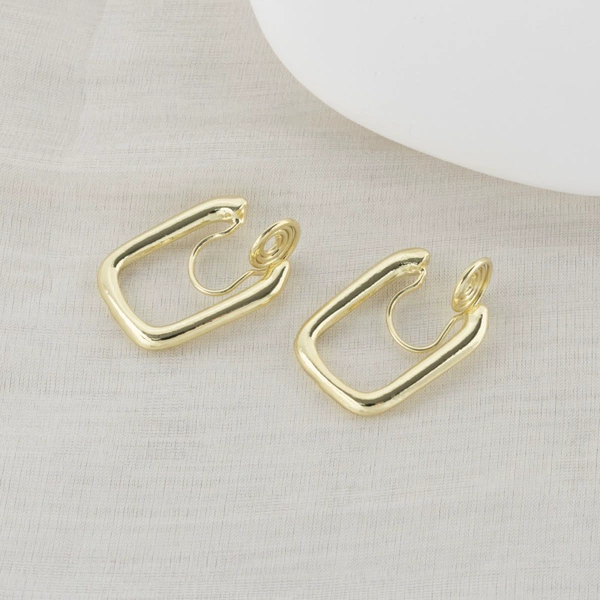 Golden square mosquito coil, ear clips