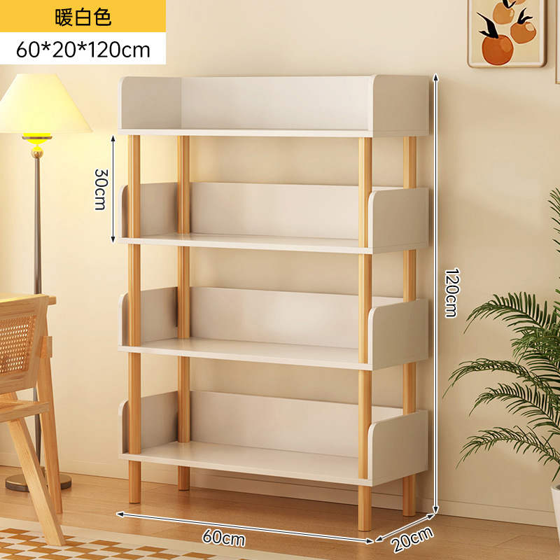 estantería de piso estantería de almacenamiento estantería de almacenamiento estantería de dormitorio de estudiantes estantería de almacenamiento simple librería