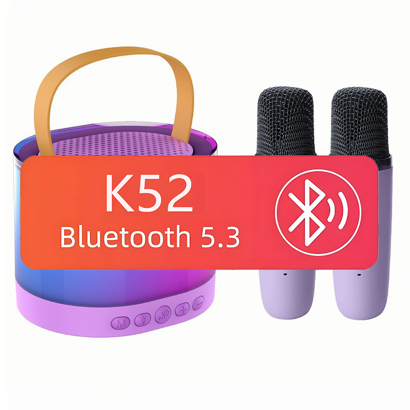 起爆金K52K歌双麦対唱bluetoothマイク無線マイク携帯電話歌唱音響家庭用家庭|undefined