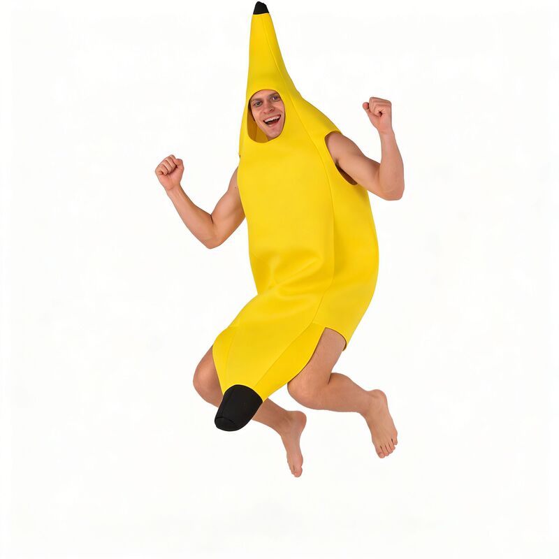 Halloween Costumes for Children and Adults, Fruit Banana Costumes, Carnival Party Performances, Funny Stage Costumes