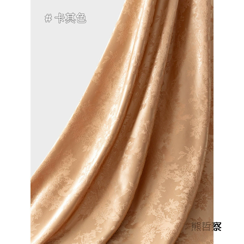Cheongsam, silky cloth, realistic silk Hanfu