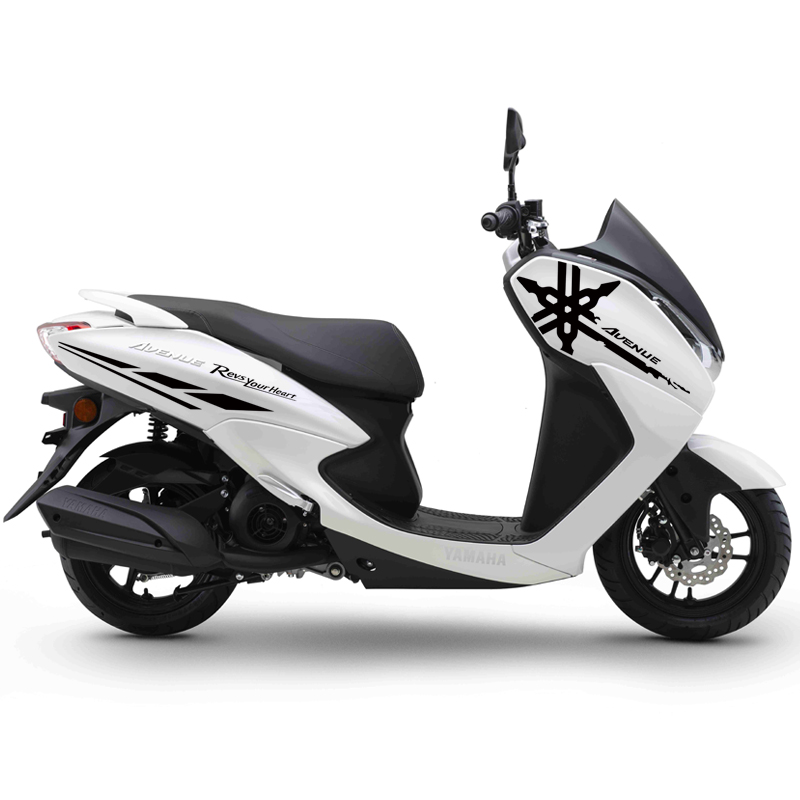 Aplicable YAMAHA YAMAHA Patrol Eagle 125 pegatinas de automóviles de modificación pegatinas de automóviles de decoración de dibujo de color pegatinas de película