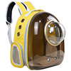 Mr. Qimeng Pet Backpack Pet Space Counter Cat Backpack with a large space bag on the chest