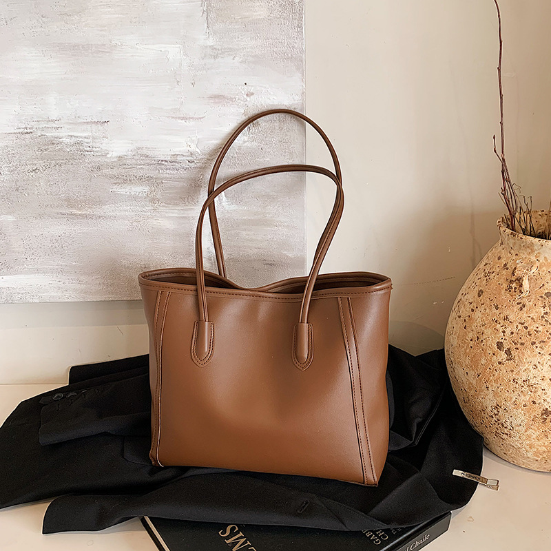 Bolso de mujer retro de gran capacidad 2024 nueva moda coreana bolso de mano bolso de moda bolso de hombro de viaje