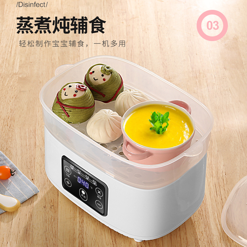 Esterilizador de biberones con temperatura constante y secador, esterilizador a vapor, calentador de leche, gabinete de esterilización con aislamiento, esterilización rápida