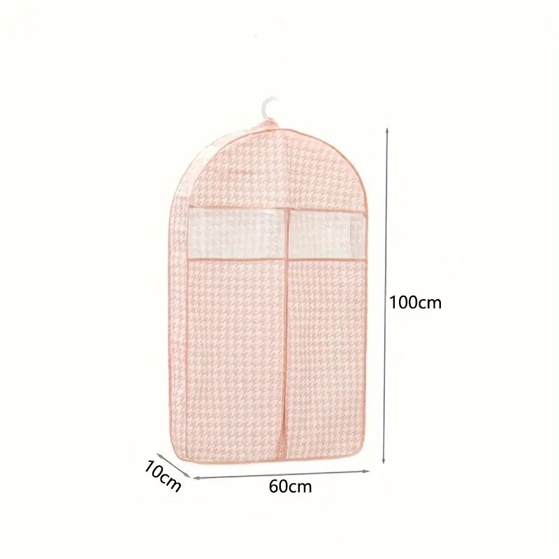 无纺布粉色格子 (3)