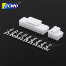 PHB2.0胶壳2.0mm间距 线束双排带扣公头座子端子线孔座接口插座