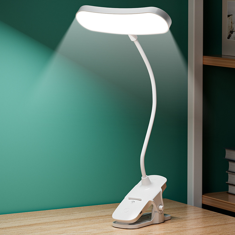 [Fuente fabricante] lámpara de escritorio protección ocular aprendizaje lectura y escritura de los niños clip especial dormitorio estudiante universitario de escritorio