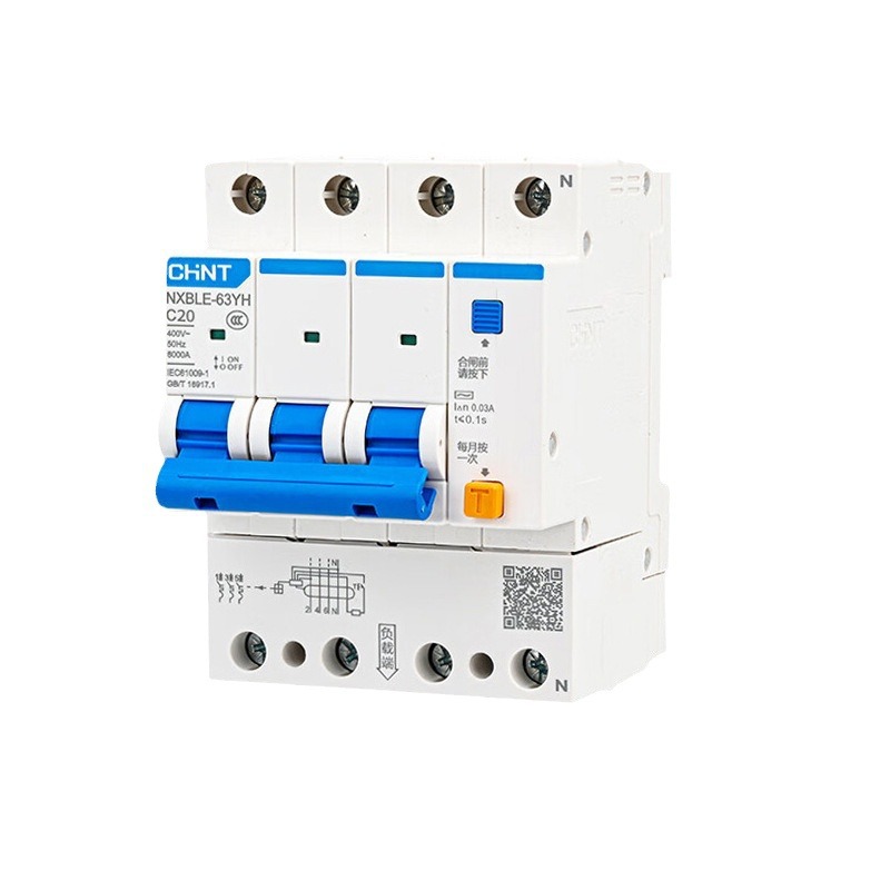 Interruptor de aire Zhengtai con protector de fugas actualizado NXBLE - 63YH pequeño interruptor de circuito 2P para hogares image 6