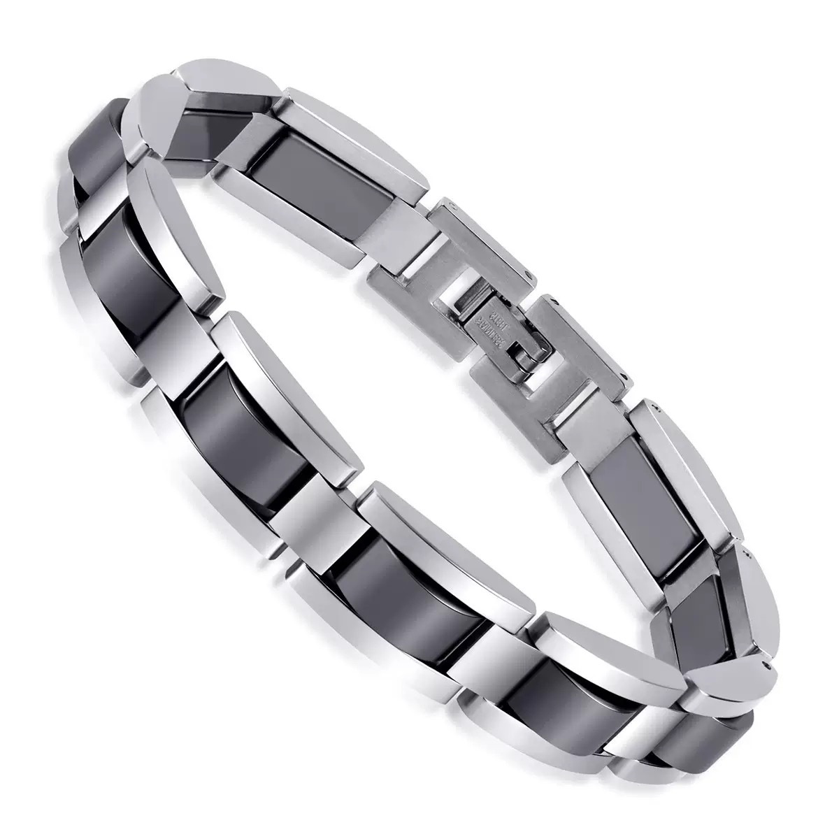 Men's Bracelet Manufacturer Supplies Jewelry With Stainless Steel Magnetic Elements Titanium Steel, Suitable As A_voghion.com