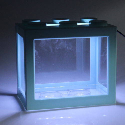 Dolphin Tank Mini Scene Tank Large Tank Dedicated USB Light Strip Light Socket White Light Blue Light Wholesale