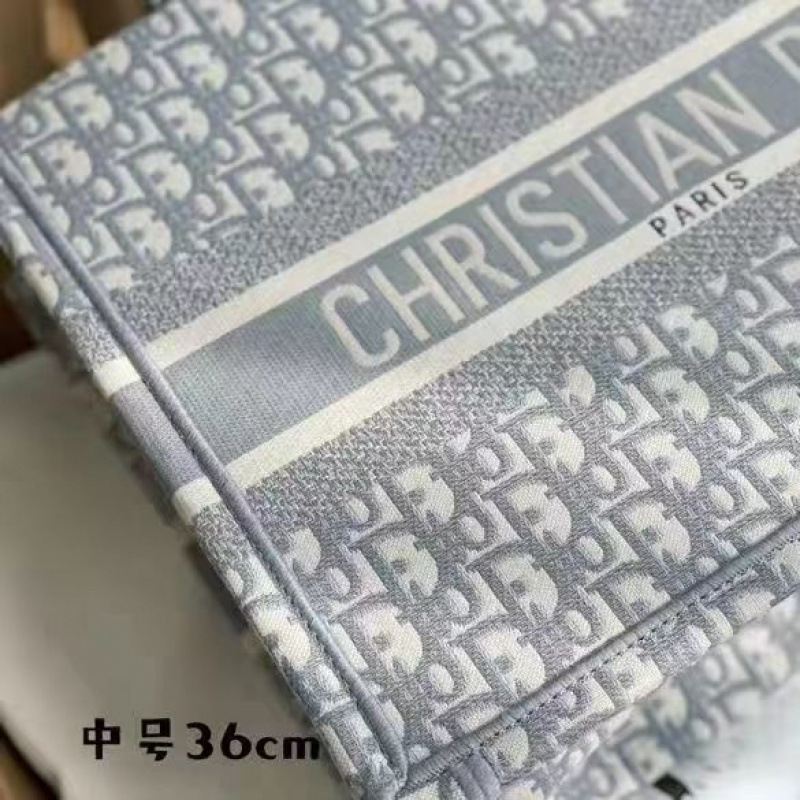 2024 nuevo bordado de letras clásicas de tres en D, una variedad de patrones, bolso de compras portátil de gran capacidad, damas