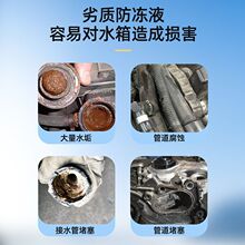 防冻液汽车防高温冷却液红色绿色轿车货车四季通用水箱宝