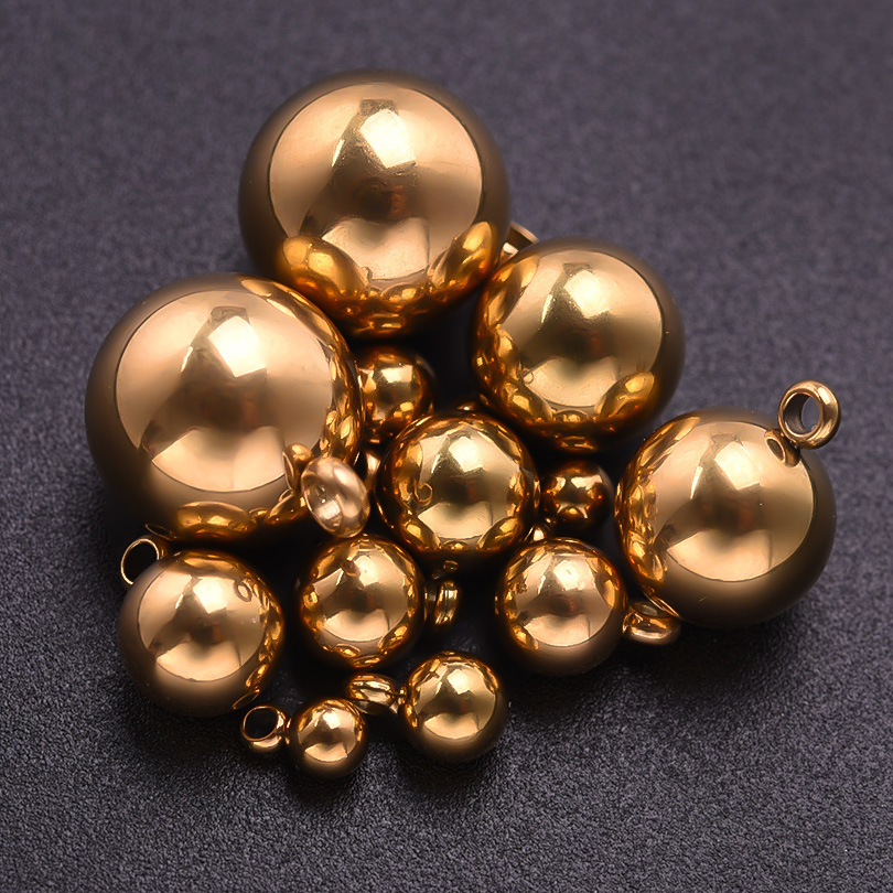 2g Weight Pendant Jewelry Making Type Diameter 10mm, Diameter 6 mm, Diameter 8mm Jewelry Making Size 18K Gold Plated Plating Material DIY Jewelry Accessories Classification 1 Piece Quantity 304 Stainless Steel Material Round Pattern Simple Style Style 1 Piece Diameter 10mm Diameter 6 Mm Diameter 8mm 304 Stainless Steel 18K Gold Plated Round Pendant 11