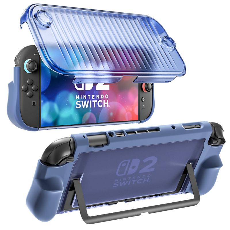 新款可用底座switch2游戏机上下盖保护壳 switch2防摔NS2保护套|undefined