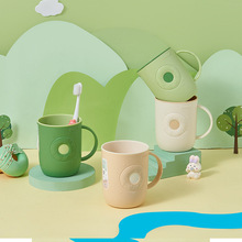 高颜值甜甜圈漱口杯卫生间刷牙杯洗漱台牙刷杯学校宿舍学生洗漱杯