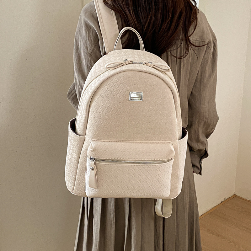 Mochila de viaje casual de gran capacidad, mochila de moda coreana popular, mochila de mujer 2026 nueva mochila de viaje transfronterizo