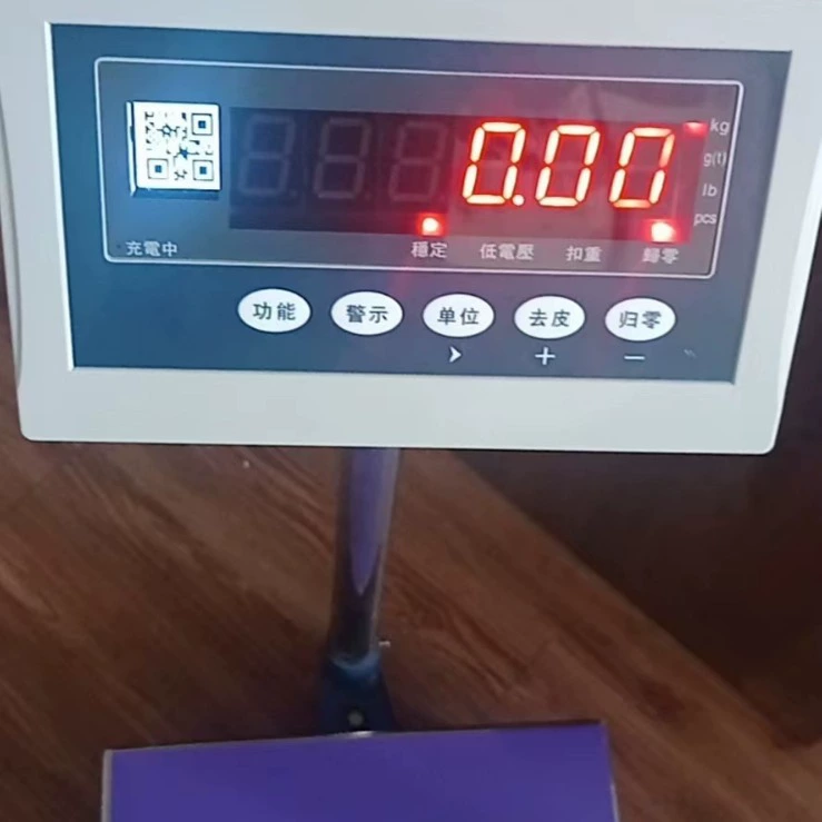 Электронные настольные весы с двумерным отображением кода с данными взвешивания для отображения в реальном времени двумерный код электронные весы