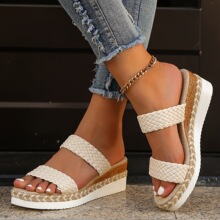 K 93511 Woven Platform Sandals ��֯�����Ь ŷ���羳