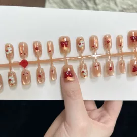 甲片/穿戴甲;美甲贴