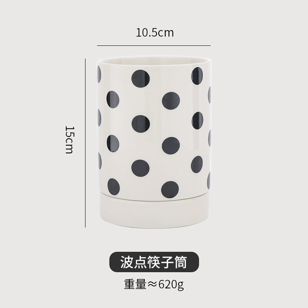 ✷۶ΘΘ☍✷Hepburn style chopstick holder (polka dot)✷۶ΘΘ☍✷