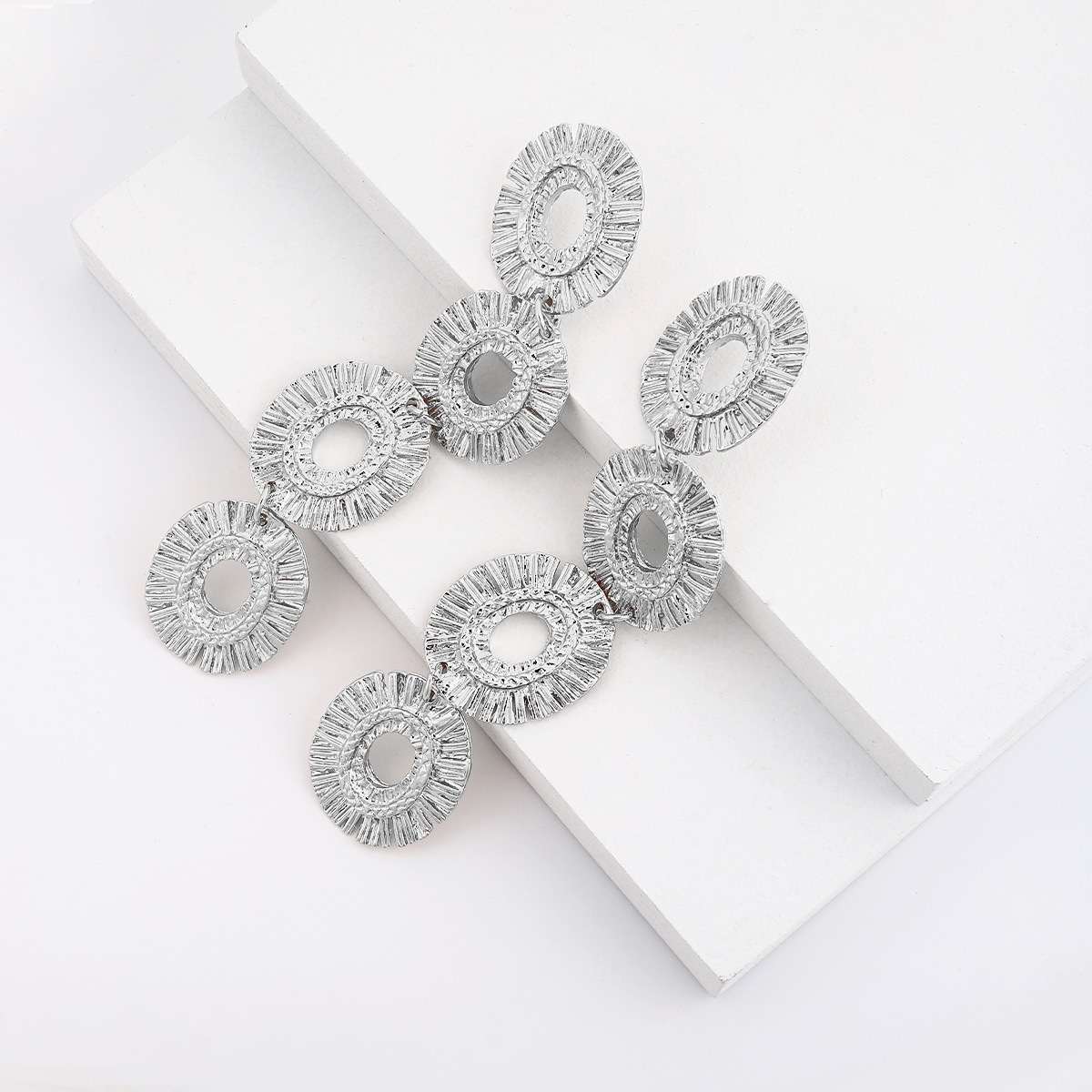 1 Pair Fashion Geometric Alloy Plating Womenu0027S Drop Earrings