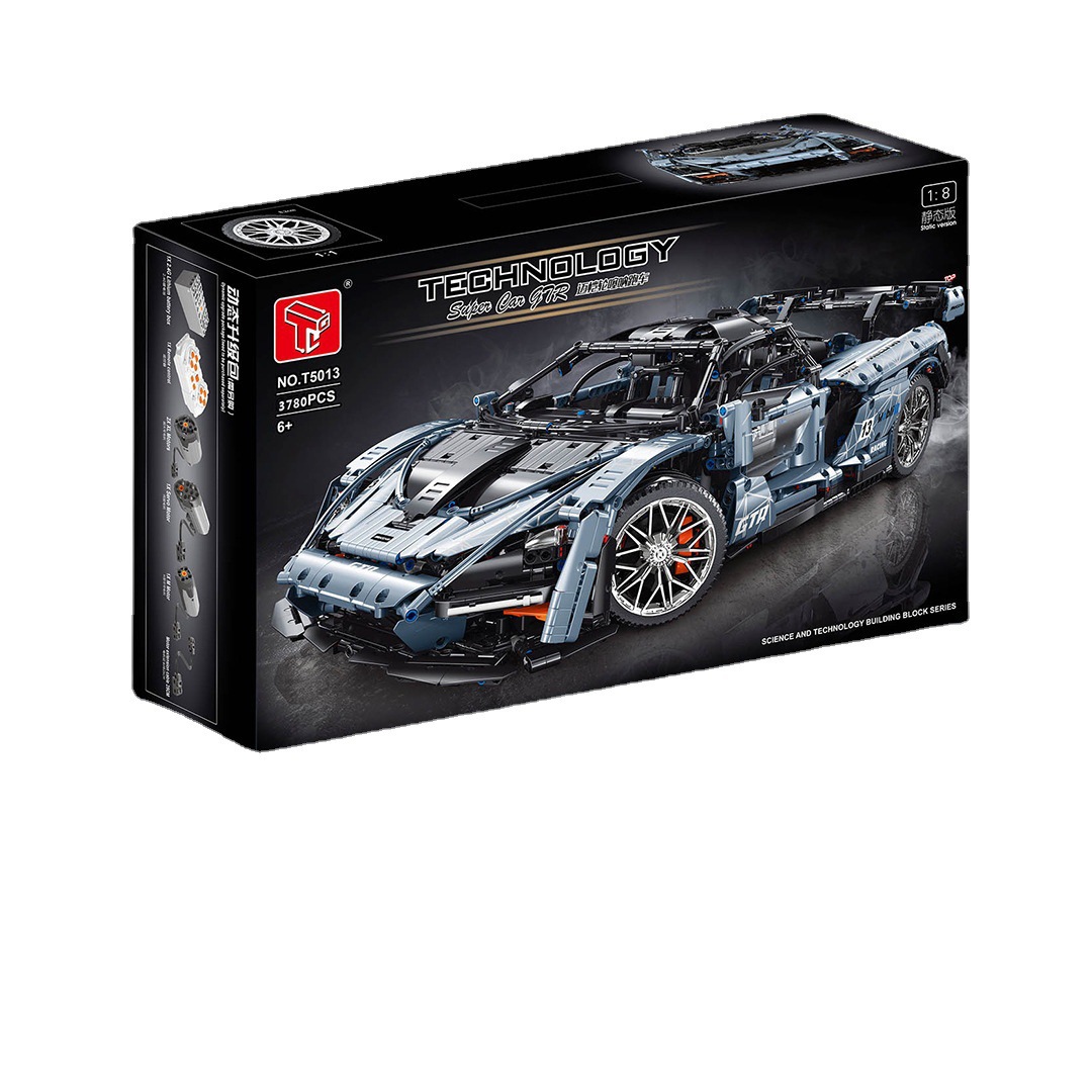 Taogole T5013 coche deportivo modelo 1:8 Mai Kailun Timina pequeñas partículas de Montaje de bloques de construcción modelo Juguetes Educativos