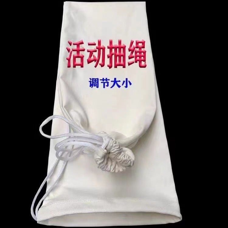 粉碎机布袋子帆布加厚磨粉机接料袋碾米机玉米磨面口袋接料袋批发