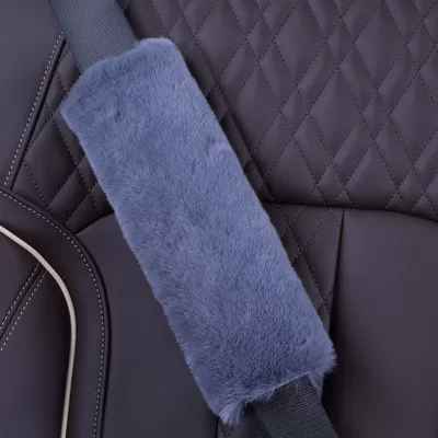Seat belt shoulder pad cover car safety belt shoulder protective - gray-25cm