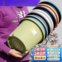 爱丽思树脂控根加仑盆爱丽丝圆口绿萝绣球蔷薇月季塑料花盆