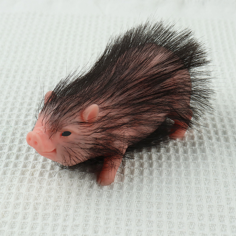 Venta caliente transfronteriza simulación de silicona cerdo descompresión juguete pellizco renacimiento protección del medio ambiente dibujos animados silicona cerdo bebé