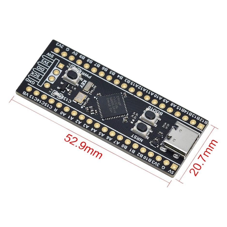 STM32F401CCU6 411CEU6 Развитая плата 32F4 Ядро Малая система плата обучающая доска
