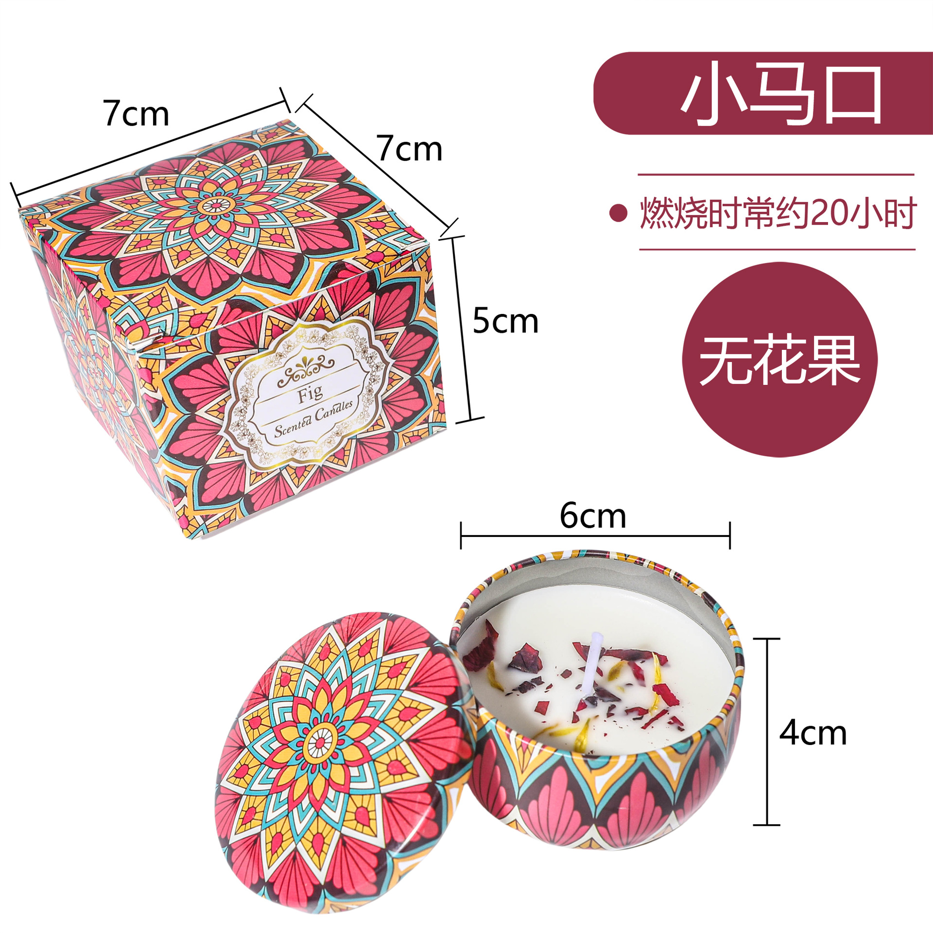 Vegetación transfronteriza cera de soja flores secas cera de cera de flores de boda regalos de cumpleaños flores aromáticas velas de aroma