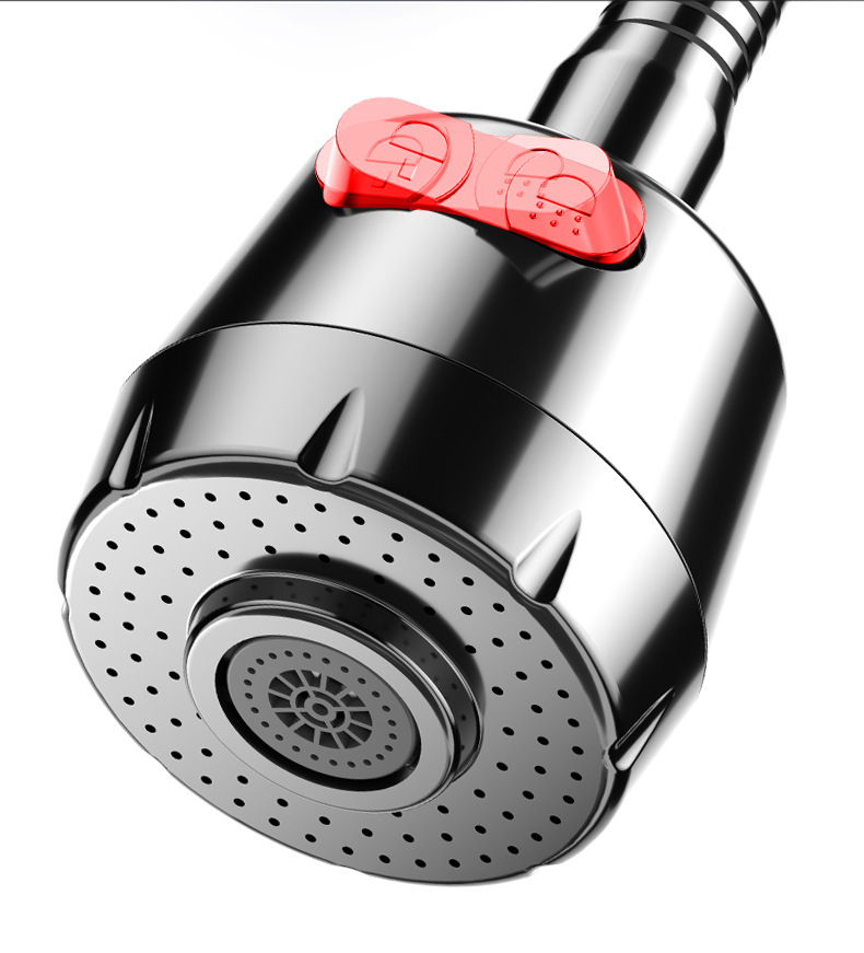 The kitchen faucet connector can be used for universal shower heads, sink washbasins, splash-proof heads, universal extenders and pressure-increasing gadgets undefined