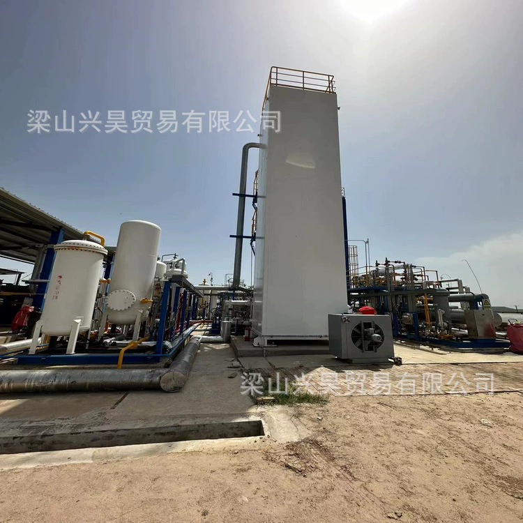 Передвижная установка для сжижения природного газа (включая алюминиевый пластинчато-ребристый теплообменник-сепаратор)