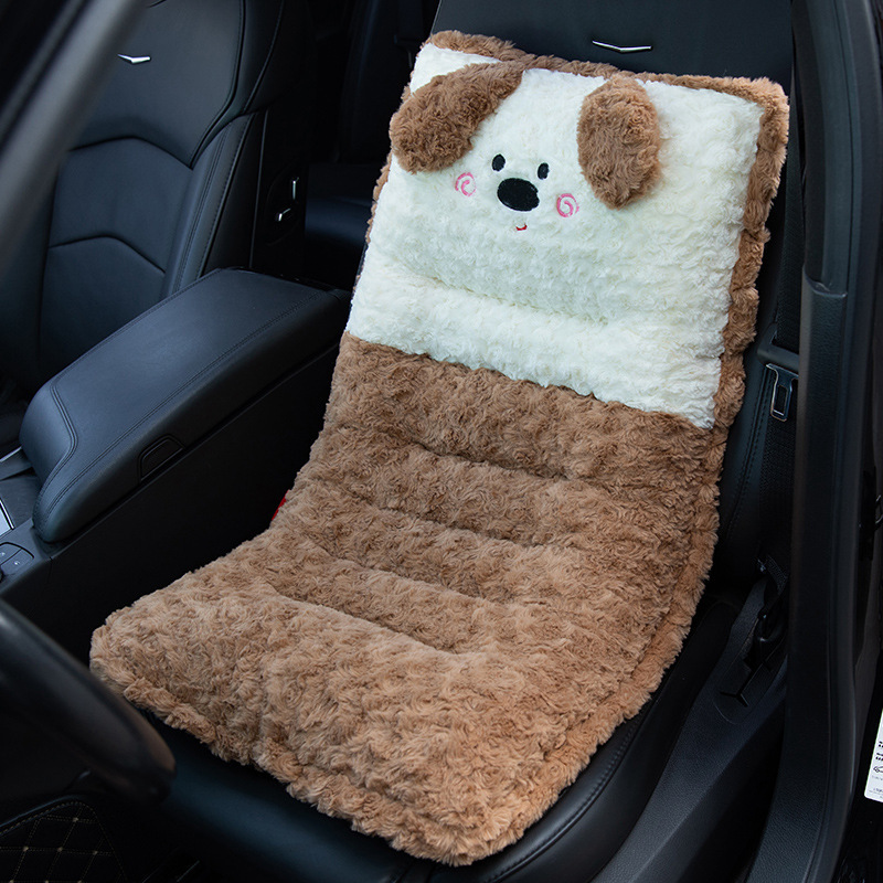 invierno cojín de asiento de automóvil calentamiento silla protector de cintura cojín de respaldo integral cojín de peluche cojín de asiento de cojín interior image 12