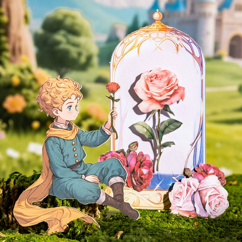 Кетчуп для девочек, сказочная тема, без белого края, жесткая наклейка на карту, сказка, приключение, руководство, серия, справочник, материал, украшение