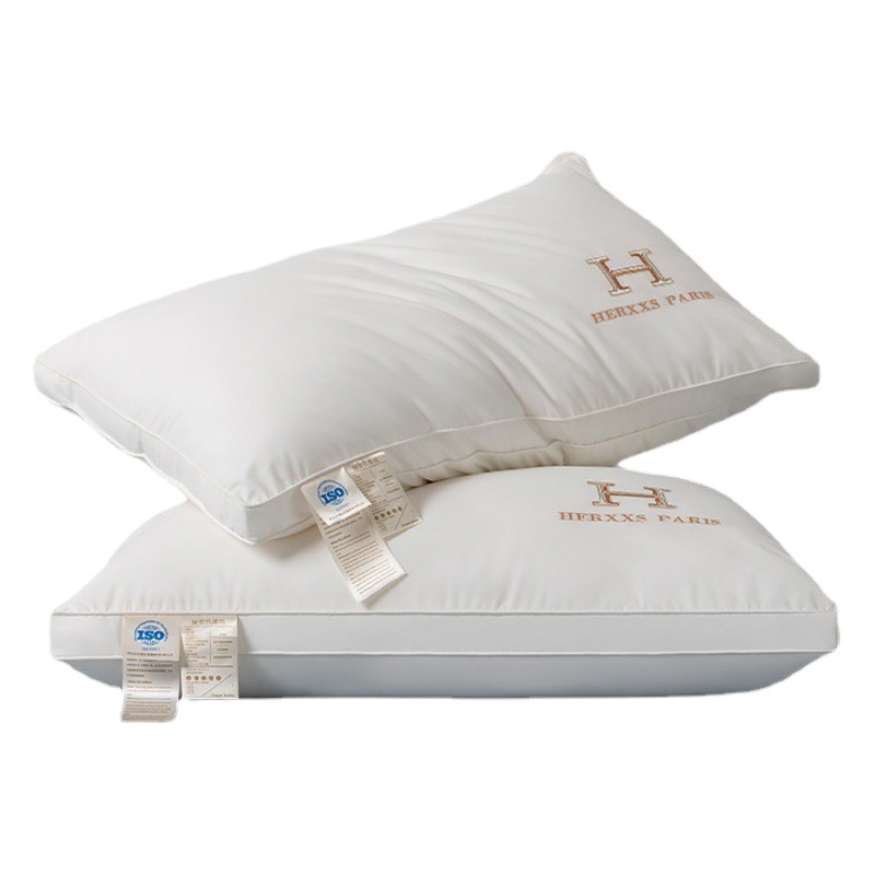 Clase popular A materna e infantil de algodón de soja proteína almohada de cuello único núcleo de almohada de un par de espuma de memoria de almohada no colapsa