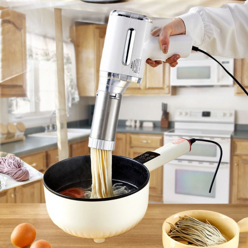 プラグイン 80 ハイパワーステンレス鋼製麺機ハンドヘルド家庭用全自動製麺機クロスボーダー|undefined