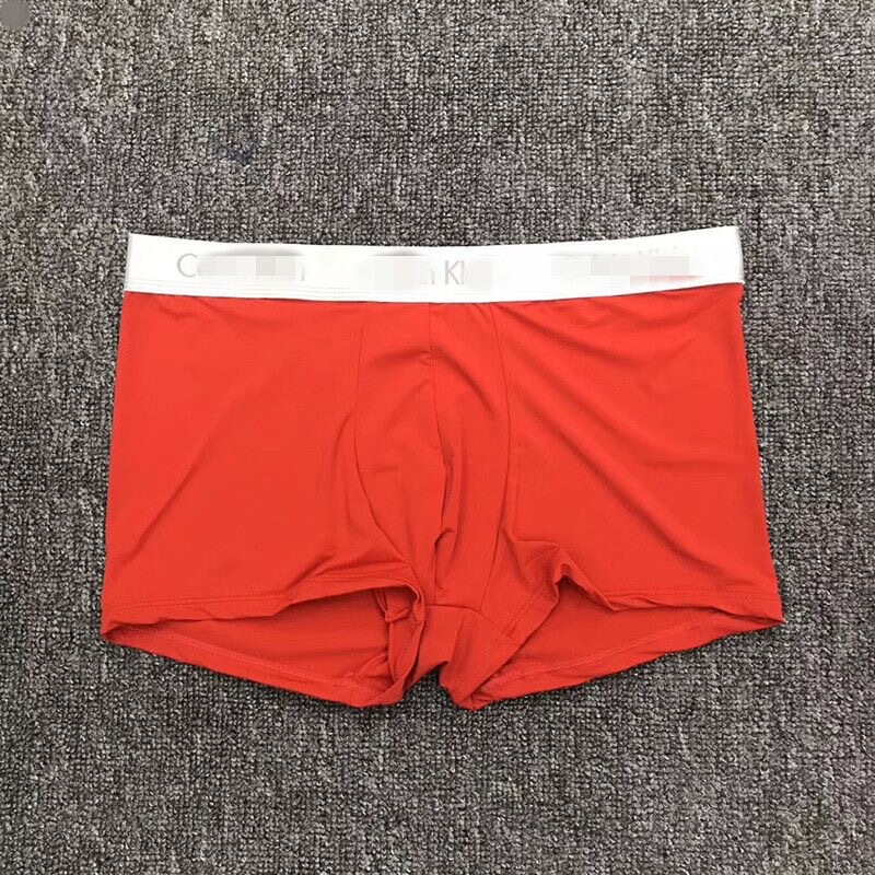 人気のメンズ下着νckυティーンエイジアイスシルクボクサーパンツスポーツショーツ男性用ボクサーブリーフ3個ギフトボックス入り|undefined