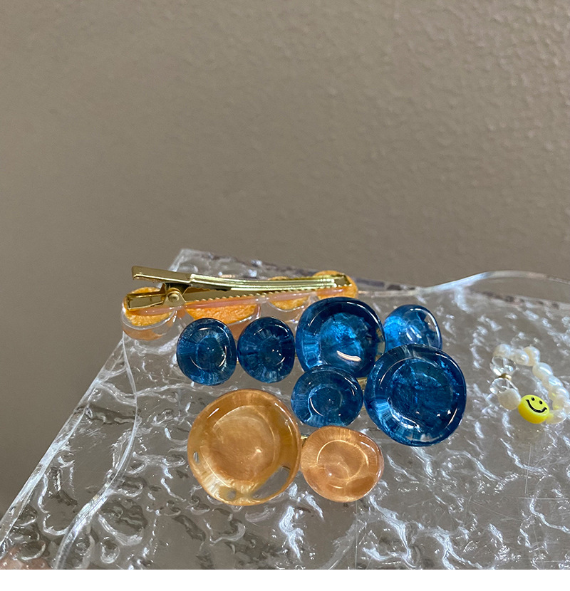 Fermaglio capelli vintage coreano con perline rotonde estate_voghion.com