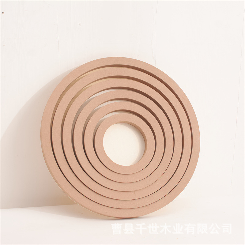 Marco de imagen de arcilla redonda DIY hecho a mano para niños Marco de imagen de arcilla coloreada hecho a mano Imagen de empalme de pulpa de arcilla ligera Marco de imagen de madera